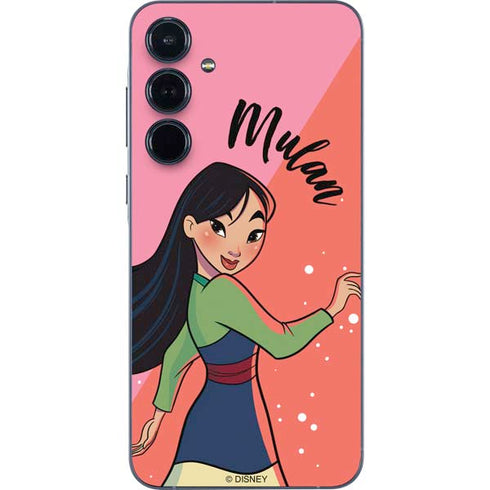 Disney Princess Mulan Art Galaxy A35 5G Skin